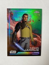2024 Topps Chrome Star Wars GREEN REFRACTOR PARALLEL BASE KANAN JARRUS 94/99