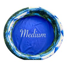 SHIPS FREE USA Medium Fleece Whelping Kiddie Pool Liner for Dogs 25-49 Pounds