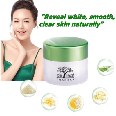 4X De leaf Whitening Cream Tanaka Natural Thanaka Face Moisturizer