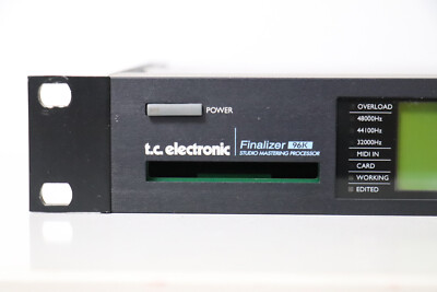 t.c. electronic Finalizer 1.08 現状　本体のみ TC Electronic Finalizer 96k Studio Mastering Processor for