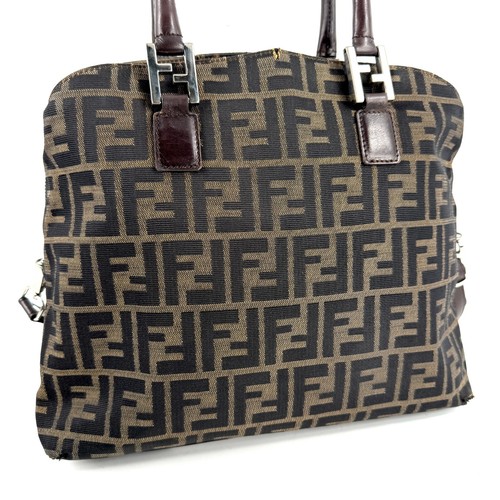 Fendi Bolso de Mano Bolso Bandolera de Hombro 2WAY Zucca Auténtico - Imagen 4 de 12