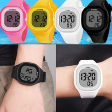 Digital Wrist Sport LED Watch Kids Boy's Girls Men Women Children Gifts Present