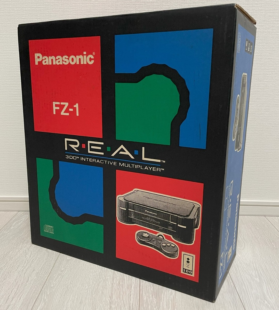 Panasonic 3DO FZ-1 REAL Console W/Controller, Box Good