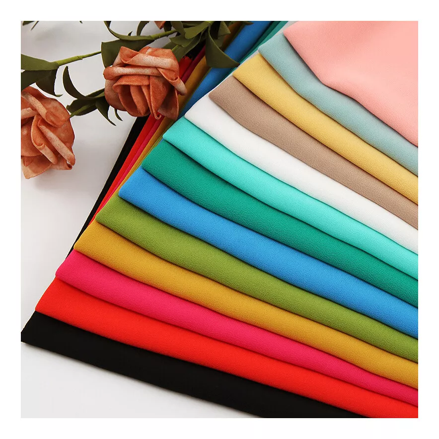 Plain chiffon 2024 dress material