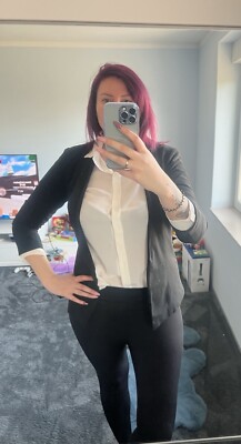 Blazer von Vila Größe M Schwarz 