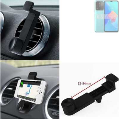 Lüftungshalterung für Tecno Spark 8C Universal Auto Halterung KFZ schwarz Lüf