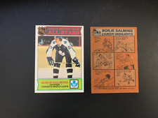 1975-76 Topps Borje Salming Toronto Maple Leafs All Star Hockey Card #294 EX+