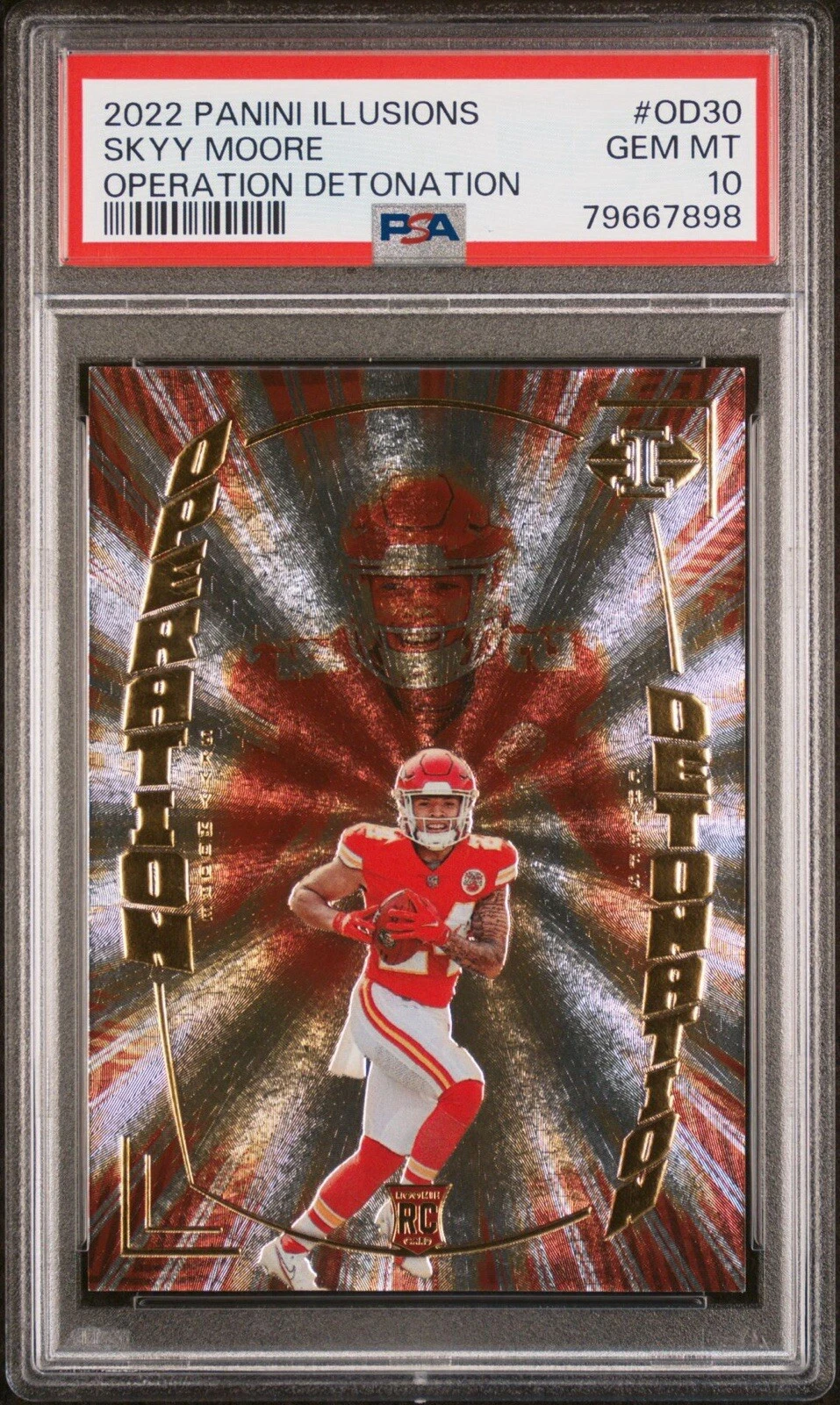Skyy Moore Panini Illusions Operation Detonation #OD30 Base