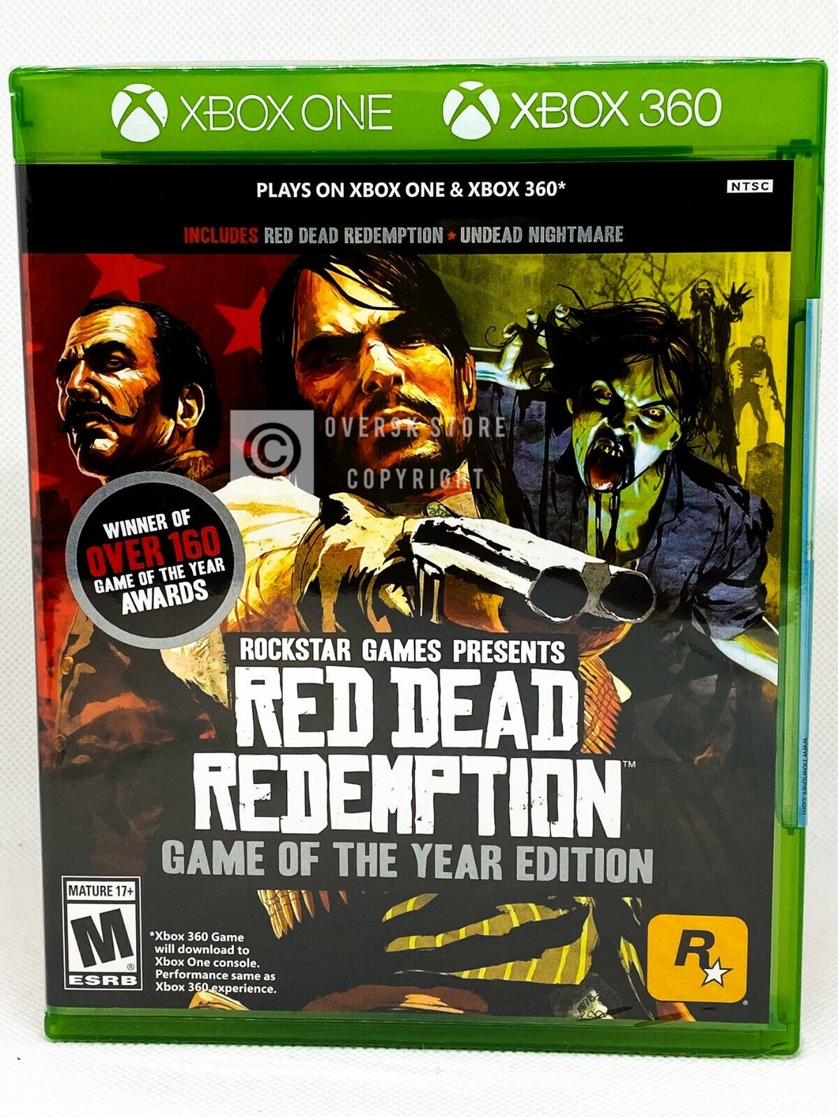 NEW Red Dead Redemption Game of the Year Edition (Microsoft Xbox 360 One,  2011)