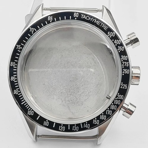 40mm VK63 Silver Watch Case Stainless Steel with Bezel Watches Accessory Part - Picture 24 of 36