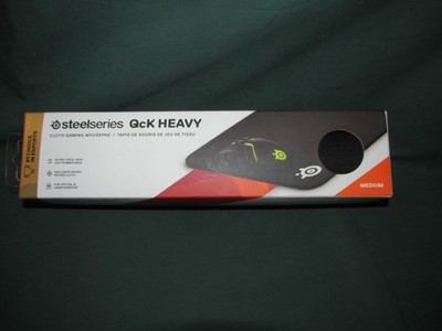 NEW! Steelseries Qck Heavy Cloth Gaming MousePad Medium 12.6'' x 10.6'' x .24''