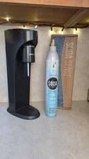 Drinkmate Omnifizz + Soda Sense CO2 Bottle Filled