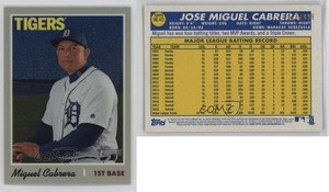 2019 Topps Heritage Chrome /999 Miguel Cabrera #THC-472