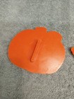 Vintage Hallmark Halloween Cookie Cutters 4 Pieces Orange Plastic — photo 3