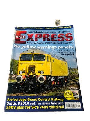 Magazine Rail Express 2011 Mag Railway Trains Vintage ra