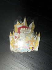 Disneyland Christmas Pin 2023 Small World Holiday Language Spinner LE 3000