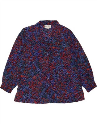 DONNKENNY Damen Hemdbluse mit abstraktem Muster UK 18 XL Mehrfarbig AF11