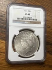 NGC 1923 MS63 Peace Silver Dollar 🇺🇸