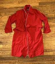 Vintage- Pendleton Red Wool Belted Robe Country Clothes Coll 70 s 80 s