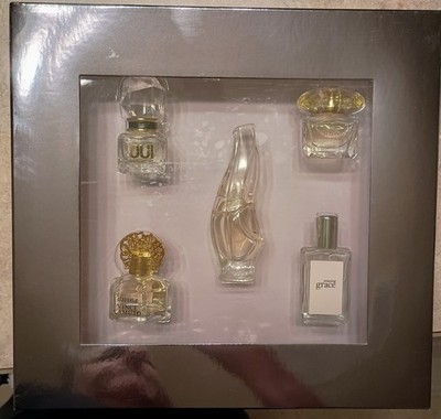 Macy's Women 5pc Fragrance Set Versace Juicy Couture Donna Karan **New in Box**