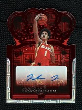 2021 Panini Crown Royale Rookie Asia Red 17/31 Jalen Johnson #RC-JJN Auto 11qd