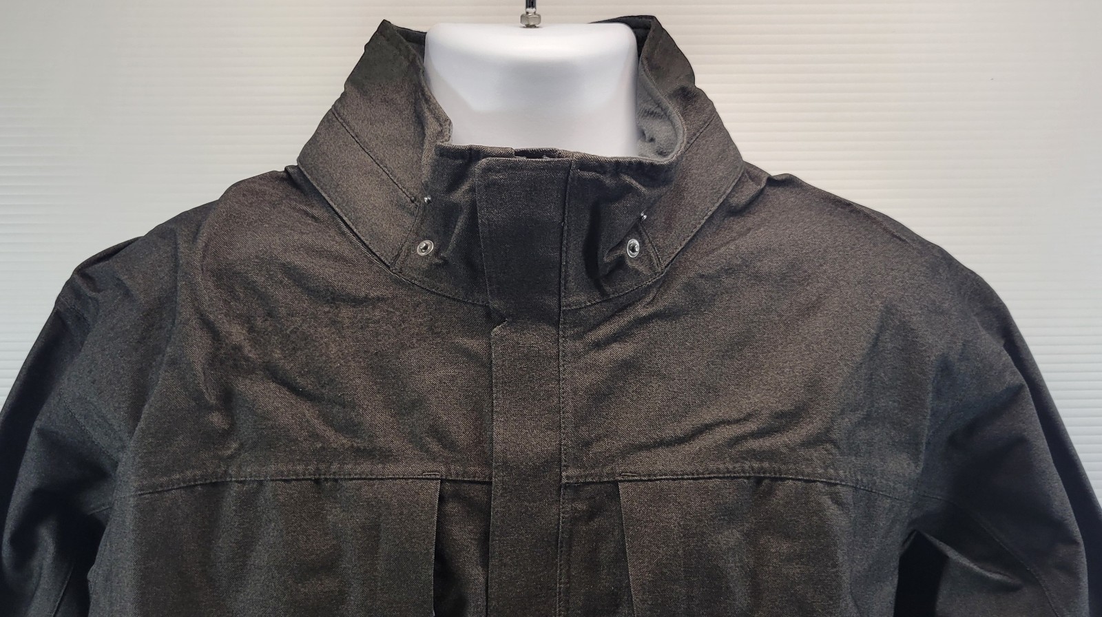 B) REI E1 Elements Men Polyester Charcoal Black J… - image 4