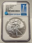 2021-W American Silver Eagle — photo from another recent sale