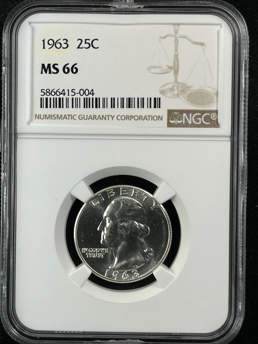 Uncirculated 1963 Washington Quarters (1932-1998) for sale | eBay