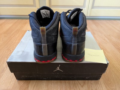 ORIGINAL VINTAGE NIKE AIR JORDAN XVI (16) SZ. 11 BLACK/RED BRED