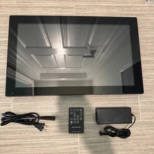 NIX X18B Digital 18" Photo Frame with Power Supply & Remote Works Great!