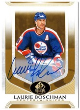 2020-21 SP Signature Edition Legends Gold Spectrum Foil Auto LAURIE BOSCHMAN 285