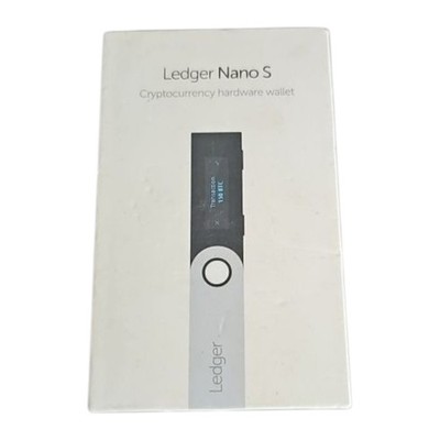 Ledger Nano S Cryptocurrency Hardware Wallet - Sichern Sie Ihre Krypto-Assets