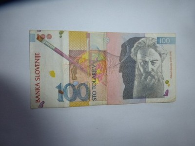 100 Tolarjev - Banknote - Slowenien / Slovenija - 15. Januar 1992 - Banka Sloven