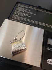 Vintage 925 Silver Purse Locket Pendant