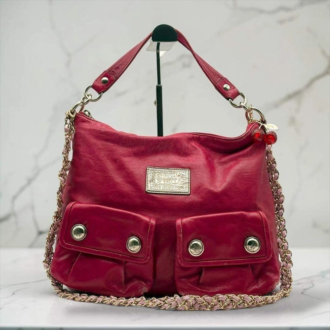 Coach ピンク ショルダーバッグ バッグ & ハンドバッグ 女性用 | eBay