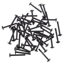 50 Pcs Chassis Fan Screws Long Mounting Self Tapping Computer Case