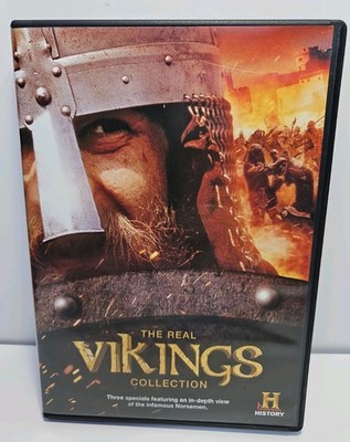The Real Vikings Collection (DVD, 2013, History Channel, 3 Specials) OOP 