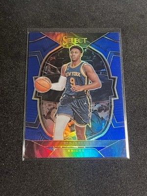 RJ Barrett - 2022-23 Panini Select Concourse #33 Blue Prizm New York Knicks