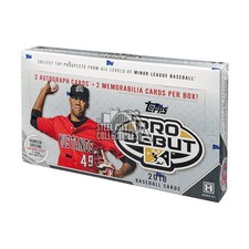 2018 Topps Pro Debut Baseball Hobby Box