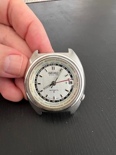 Seiko 6117-6400 World Time Vintage 1970s NON-Working