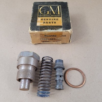 NOS GM 8614982 HYDRAMATIC TRANS OIL PRESSURE REG KIT 1946-50 Pont Olds Cadillac