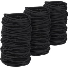 500 Pcs Hair Ties Bulk for Thick Non Metal Hair Elastics Rubber Bands Ponytai...