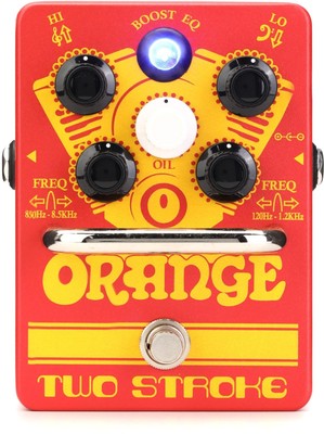 Orange Two Stroke Boost EQ Pedal