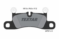 Bremsscheiben-BremsbeläGe-Kit Textar 2472101 FüR OE 7P0698451 - 7P0698451