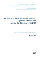 Nachhaltigkeitsberichterstattungspflichten großer Unternehmen nach der EU-Richtl