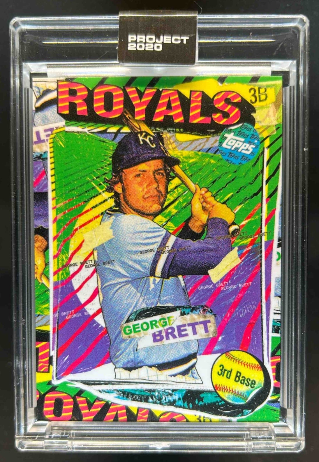 2020 Topps Project George Brett #55 Royals