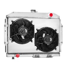 3 Rows Radiator Shroud Fan Fit 1968-1974 Amc Javelin Amx Rambler Rebel Hornet At