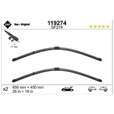 Scheibenwischer Set vorne für BMW 5-er F10 Gran F07 F11 7-er F01 | 24446827