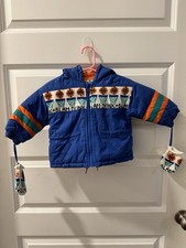 Vintage Weather Tamer Basketball Jacket Baby Boy Size 12 Months W/ Gloves