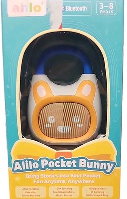 Alilo Pocket Bunny-Audio Player, Stories, Music, Bluetooth & More New Open Box